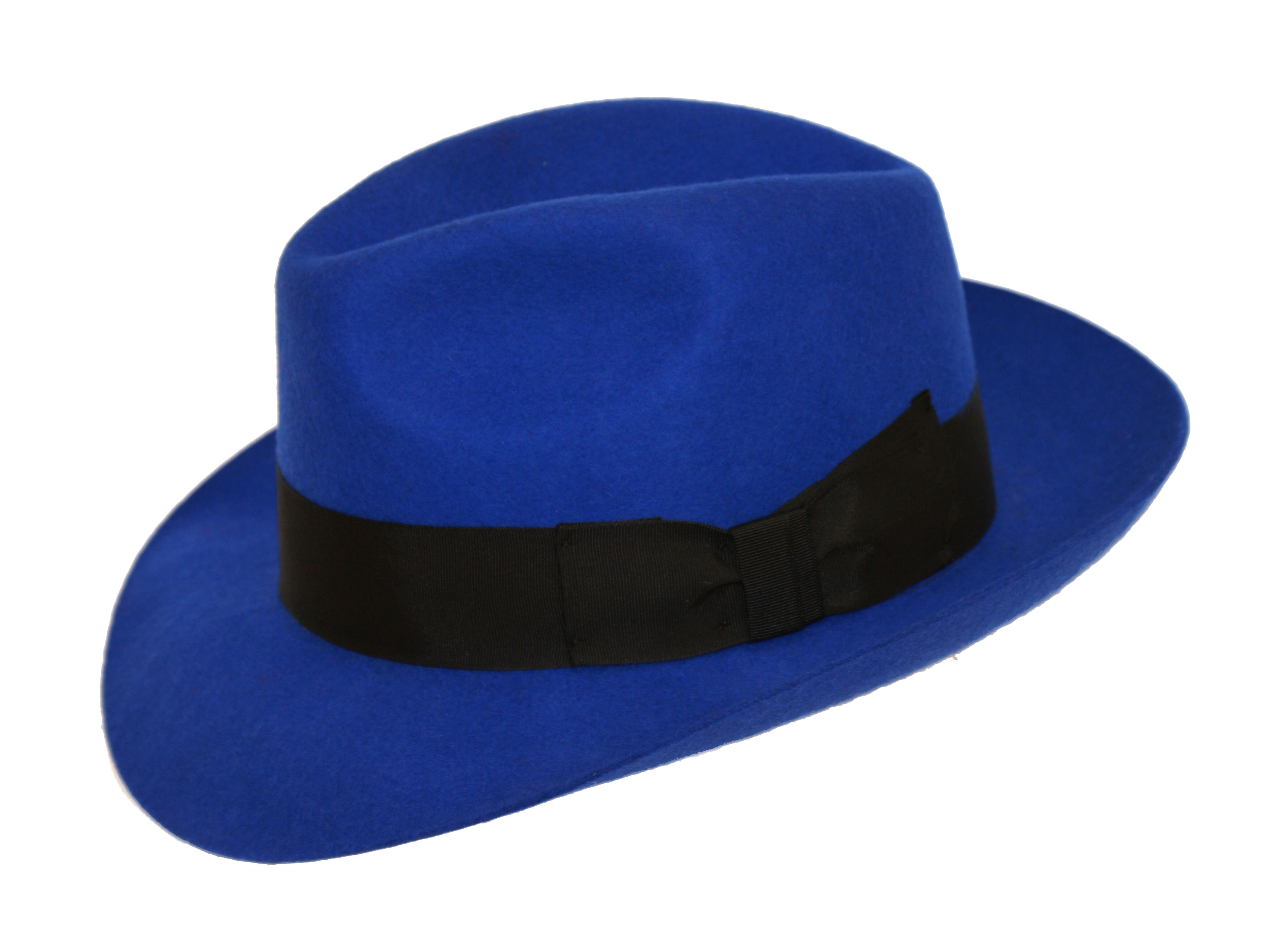 Royal Blue Mayfair Fashion Fedora - Denton Hats