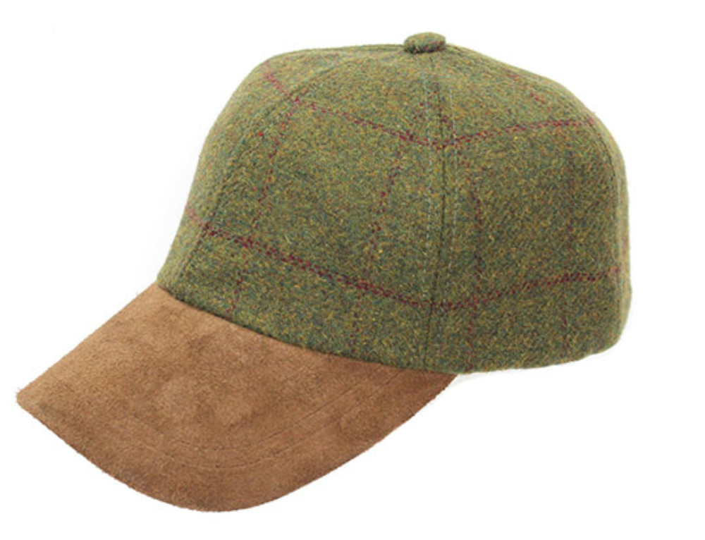 Tweed Baseball Cap BL68 - Denton Hats