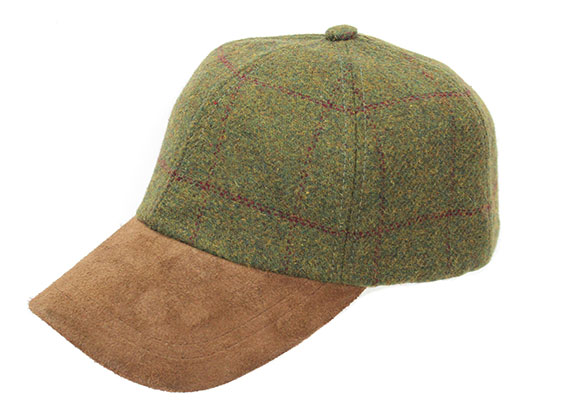 Tweed Baseball Cap GR99 - Denton Hats
