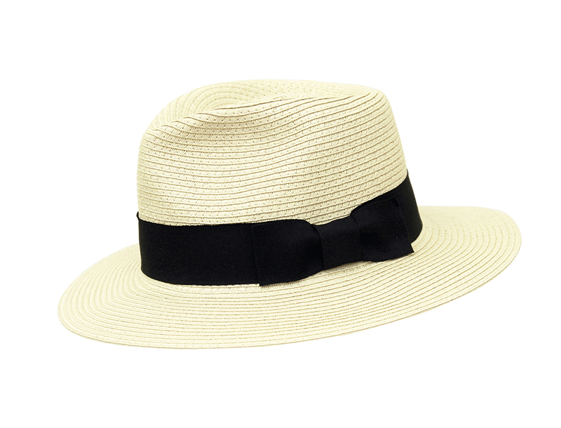 Trent Packable Panama with Black Band - Denton Hats